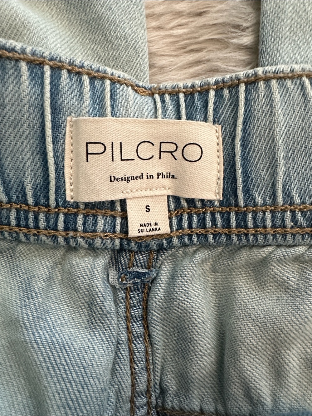 Anthropologie Pilcro Adi Mid-Rise Flare Ditsy Jeans, Size S - Picture 11 of 13